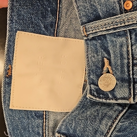 💕MOTHER SUPERIOR💕 Slider Hover Jeans ~ Heart Throb Button Fly 26 NWOT - Picture 14 of 16